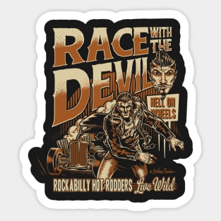 Rockabilly Hot Rodders Sticker